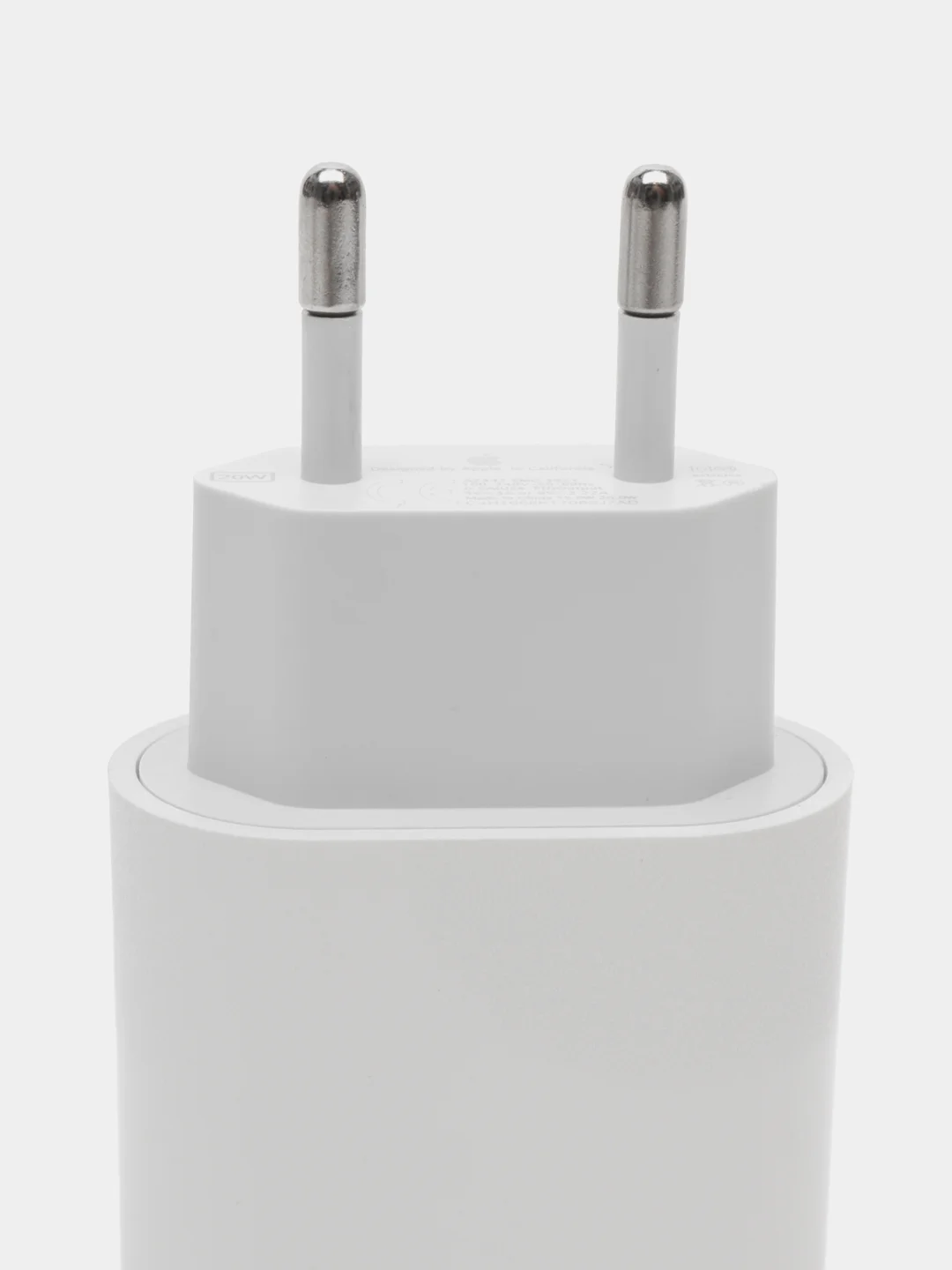 Зарядный комплект для iPhone USB-C, 20 W, кабель Type-C - Lightning, 20 Вт, белый