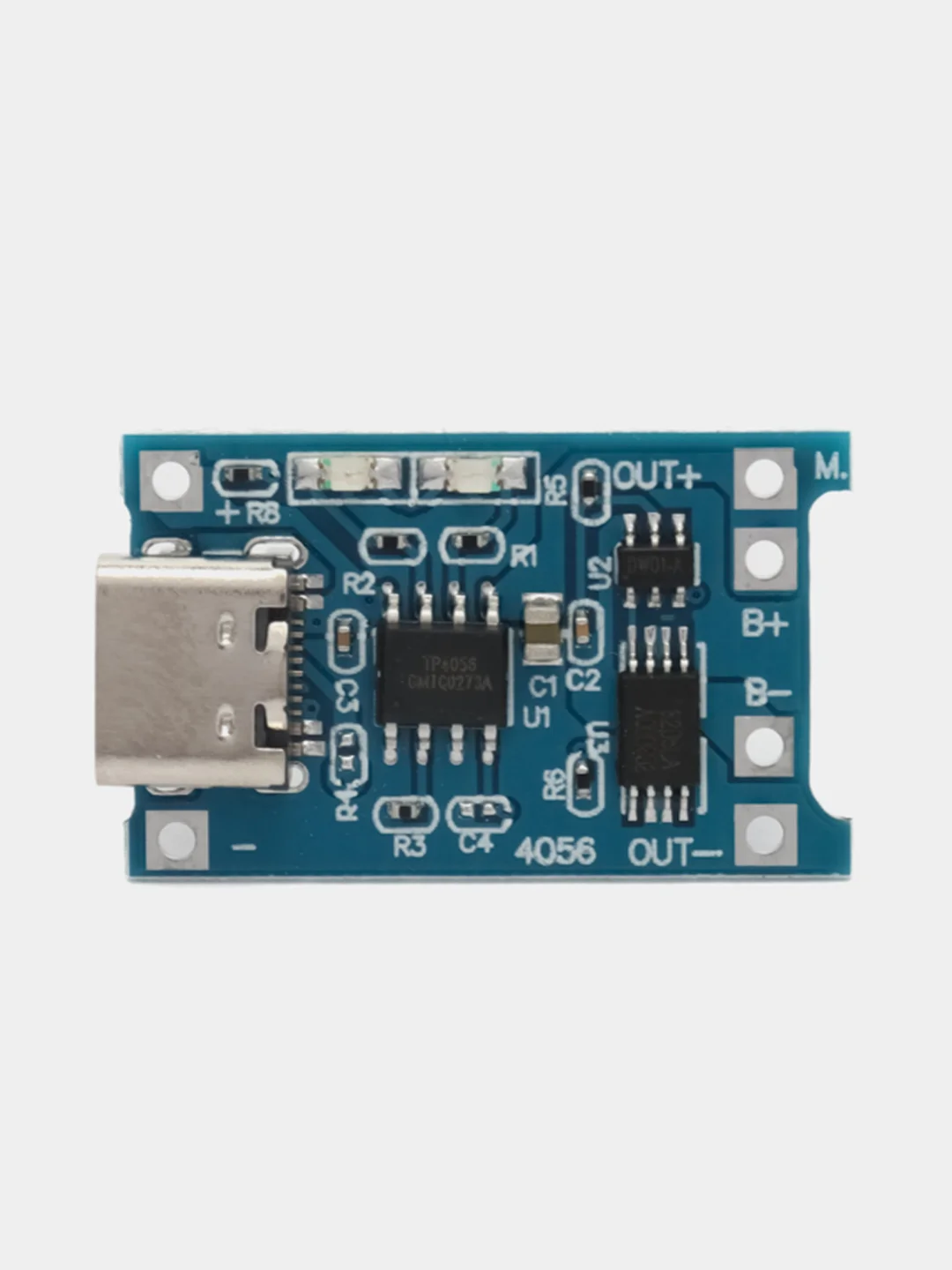 Зарядная плата TP4056 для Li-ion аккумуляторов с защитой USB Type-C