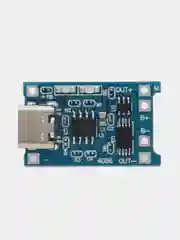 Зарядная плата TP4056 для Li-ion аккумуляторов с защитой USB Type-C