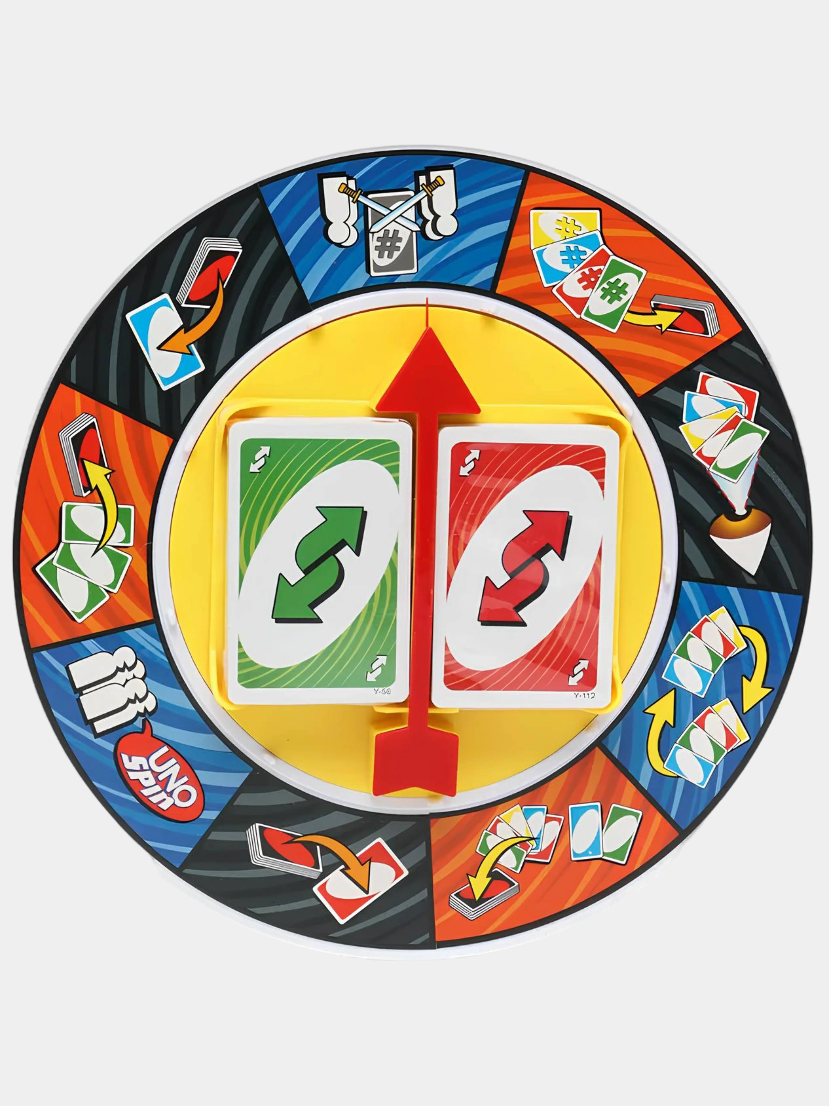 Настольная игра "Uno Spin" с рулеткой