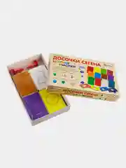Развивающая игра Alatoys "Досочки Сегена", 16 рамок, 16 фигур, песочные часы