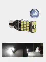 Автомобильные светодиодные LED лампы T15 W16W WY16W Canbus, для задних фар и габариток