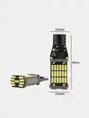 Оранжевый автомобильные светодиодные LED лампы T15 W16W WY16W Canbus, для задних фар и габариток