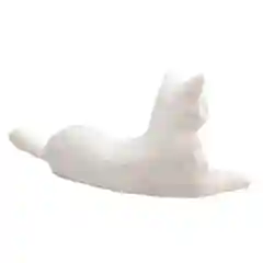Фигурка KONIK «Кошка, белая, лежащая»