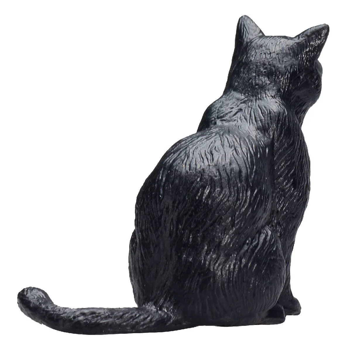 Фигурка KONIK «Кошка, чёрная, сидящая»