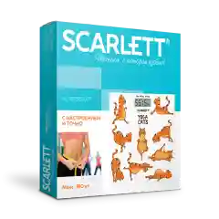 Весы напольные SCARLETT SC-BS33E077, рисунок, 180 кг