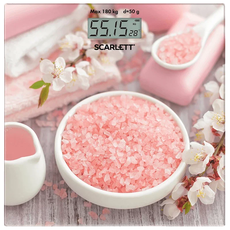 Весы напольные SCARLETT SC-BS33E062, рисунок, 180 кг