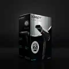 Фен SCARLETT SC-HD70I76, черный, 6 настроек, 2200 Вт
