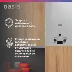 Газовый проточный водонагреватель "Oasis" OR-20S
