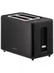 Черный тостер для хлеба KRONA Digitaler Black электрический, 2 слота