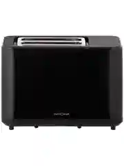 Черный тостер для хлеба KRONA Digitaler Black электрический, 2 слота