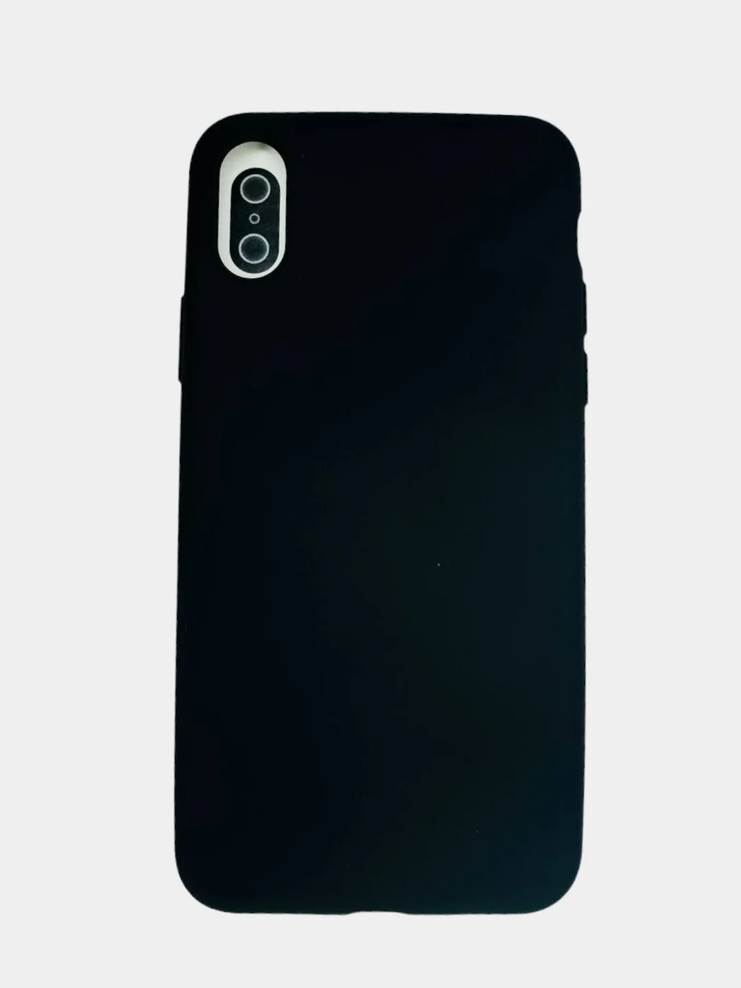 Черный матовый чехол для iPhone X XS