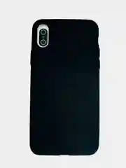 Черный матовый чехол для iPhone X XS