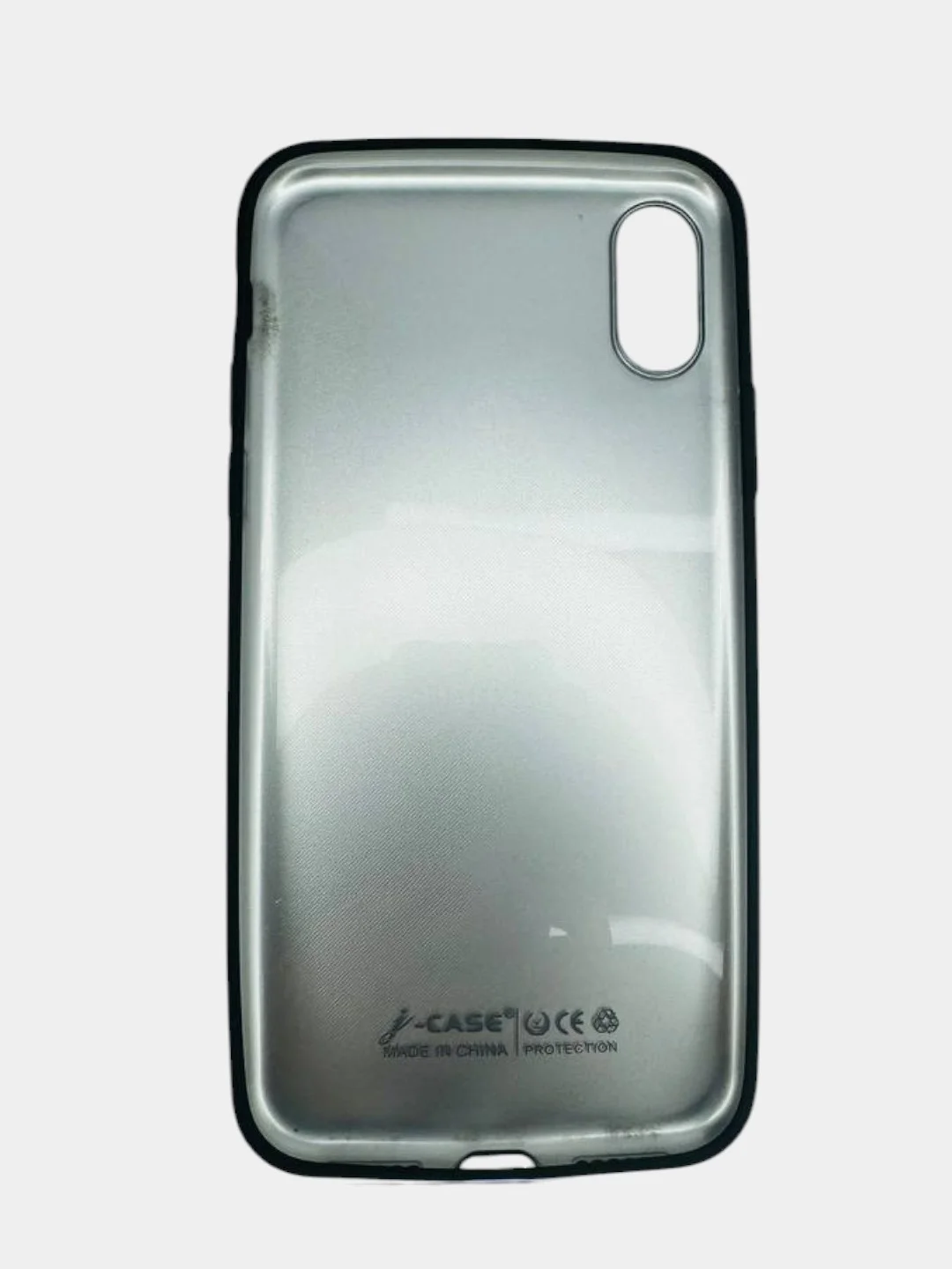 Черный матовый чехол для iPhone X XS