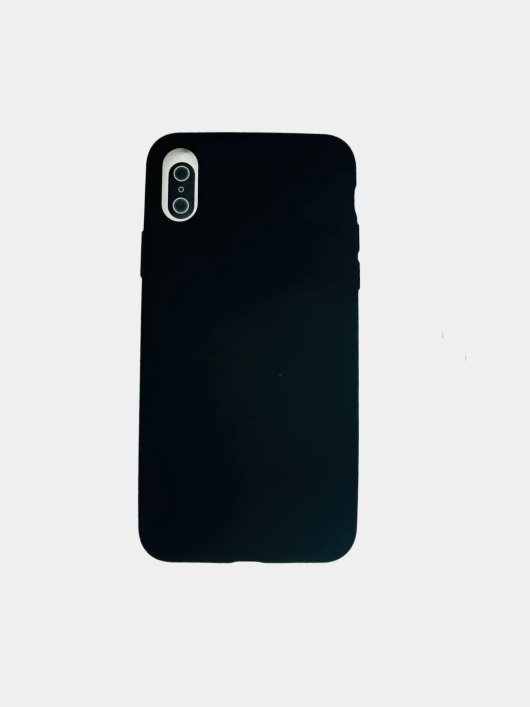 Красный матовый чехол для iPhone X