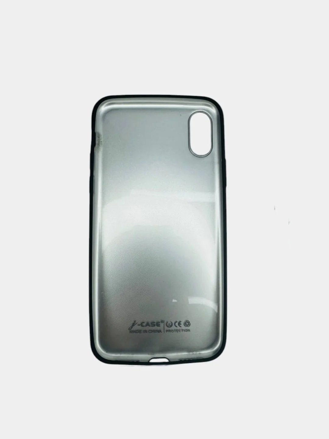 Красный матовый чехол для iPhone X