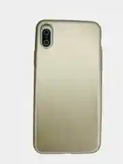 Золотой матовый чехол для iPhone X XS