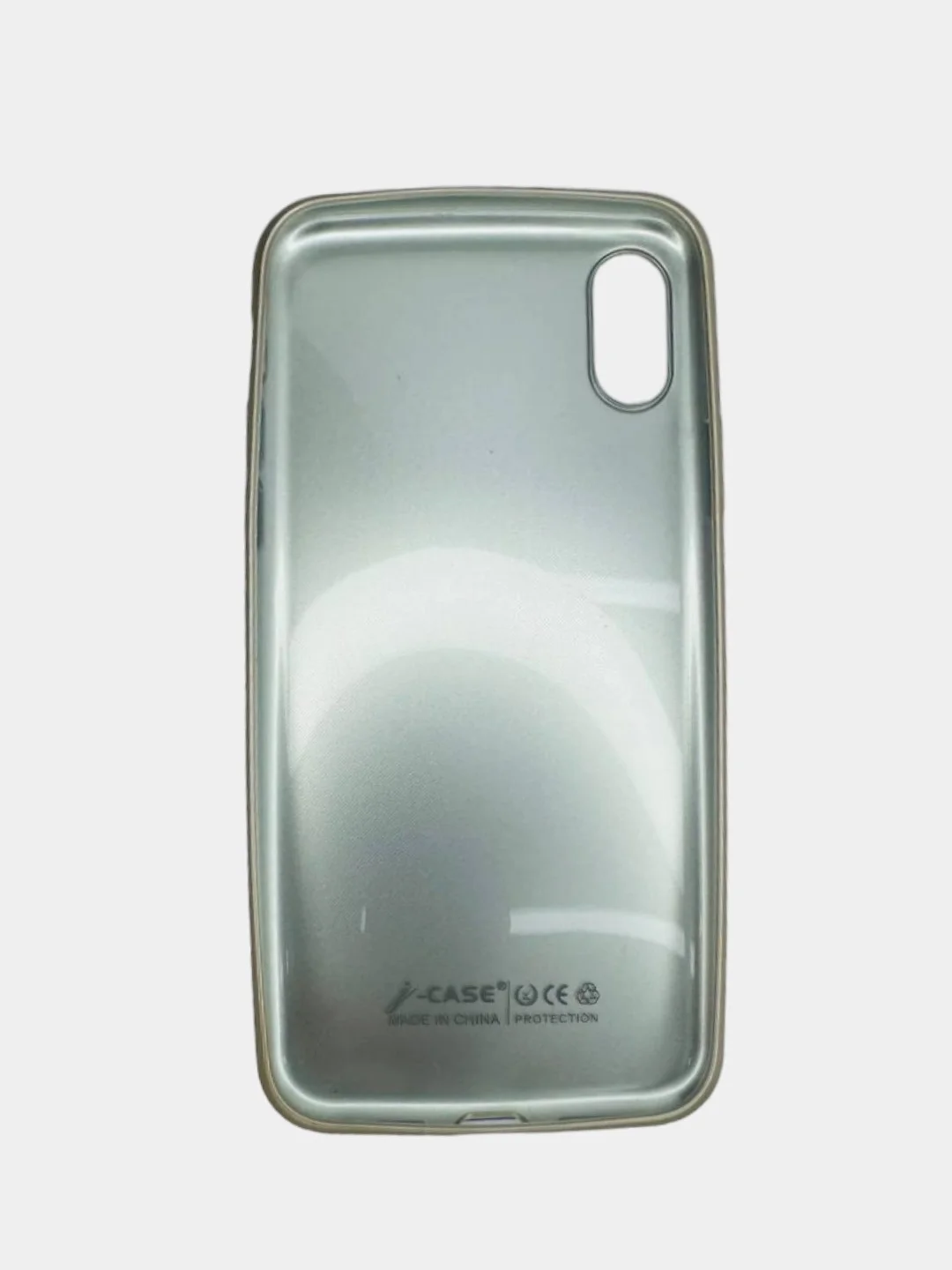 Золотой матовый чехол для iPhone X XS