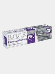 Зубная паста R.O.C.S. PRO "Electro & Whitening Mild Mint", для электрических щеток, 135 г