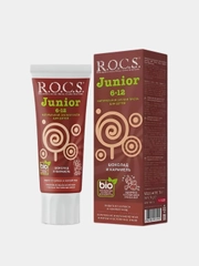 Зубная паста R.O.C.S. Junior "Шоколад и карамель", для детей от 6 до 12 лет, 74 г