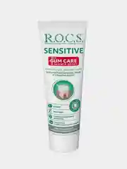 Зубная паста R.O.C.S. SENSITIVE Plus Gum Care, для чувствительных зубов и десен, 94 г