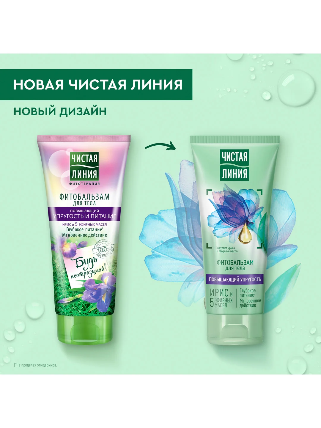 Фитобальзам для тела Чистая линия, Повышающий упругость, 200 мл