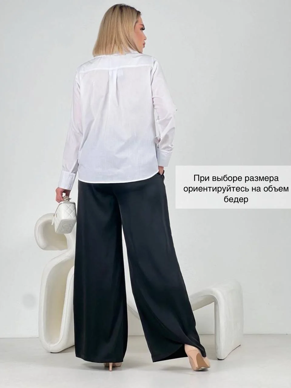 Черный брюки женские классические черные, большой размер
