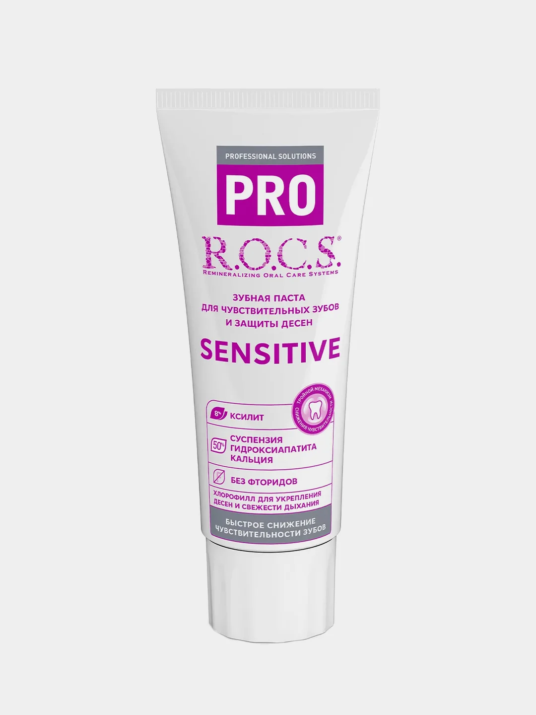 Зубная паста R.O.C.S. PRO SENSITIVE, для чувствительных зубов, 74 г