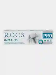 Зубная паста R.O.C.S.PRO Implants, подходит для коронок, винир, имплантов, 74 г