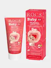 Зубная паста для детей R.O.C.S. Baby "Нежный уход. Яблоко", 3-5 лет, 45 г