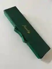 Тёмно-зелёный подарочная коробка для цепочки, браслета, часов, колье