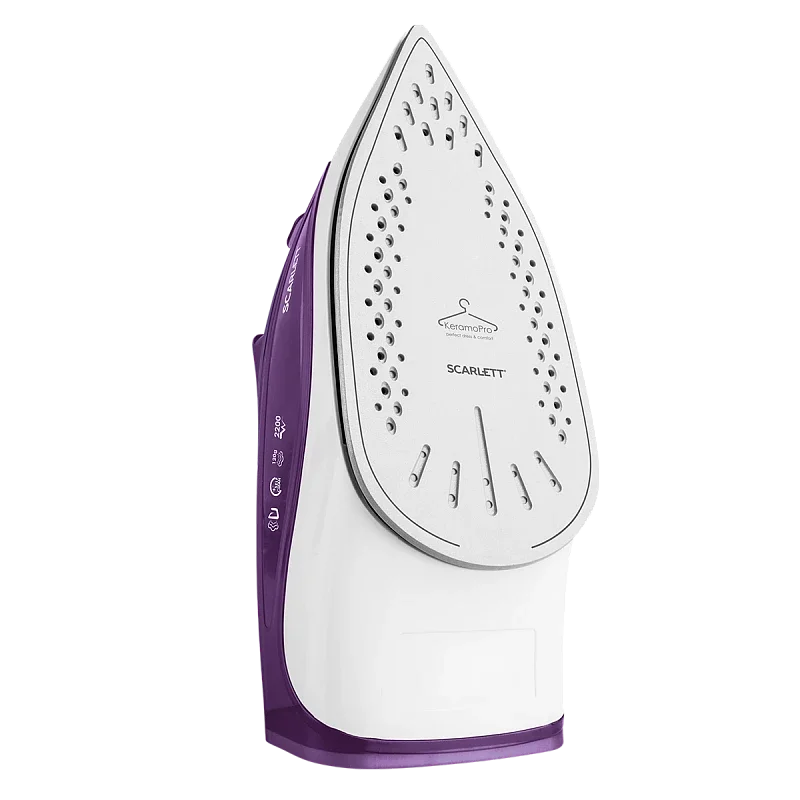 Утюг SCARLETT SC-SI30K51, керамическое, 2200 Вт, фиолетовый