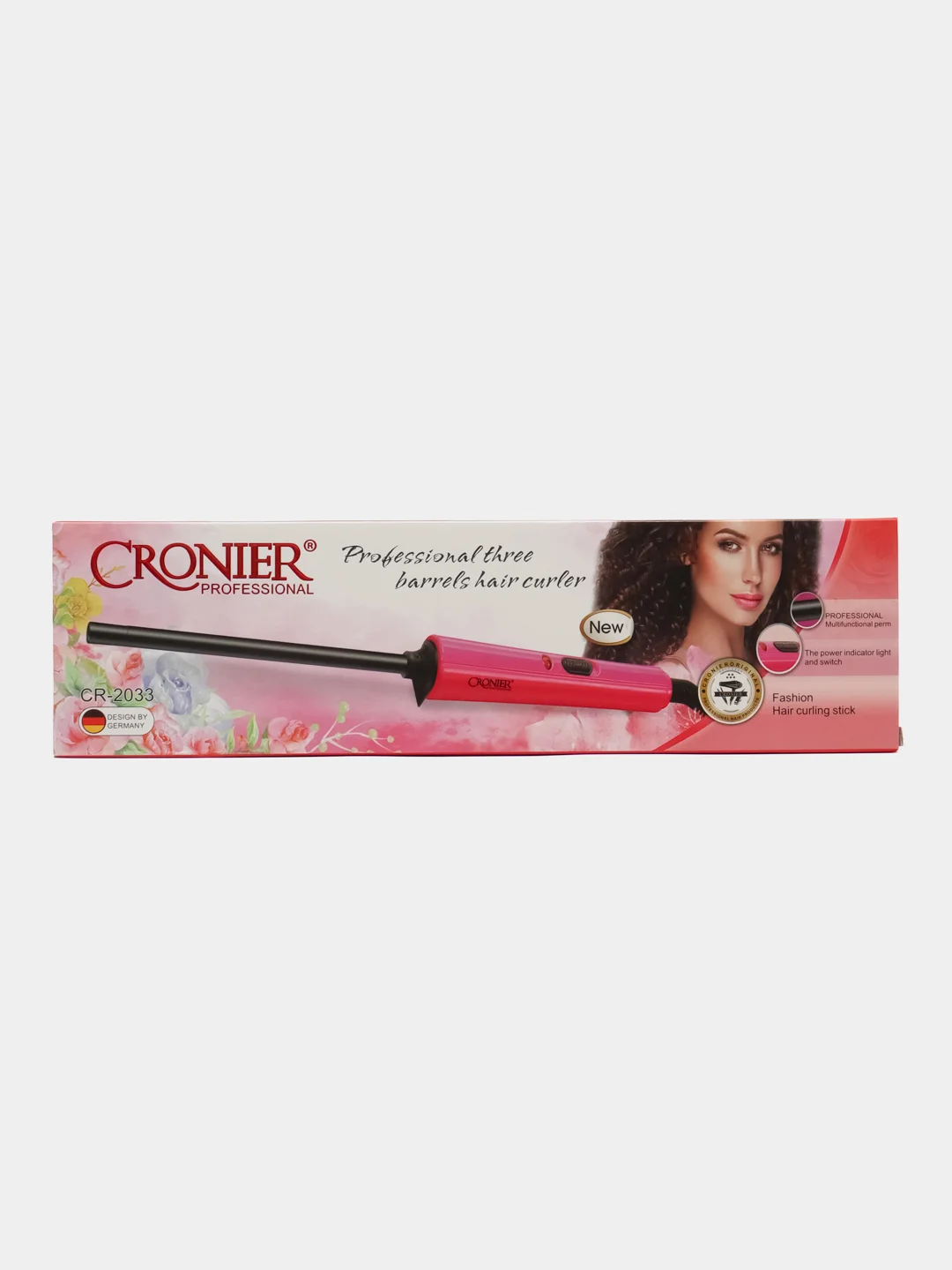 Щипцы для завивки волос ультратонкие, утюжок Cronier
