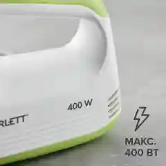 Миксер SCARLETT SC-HM40S15, 400Вт, белый/зеленый