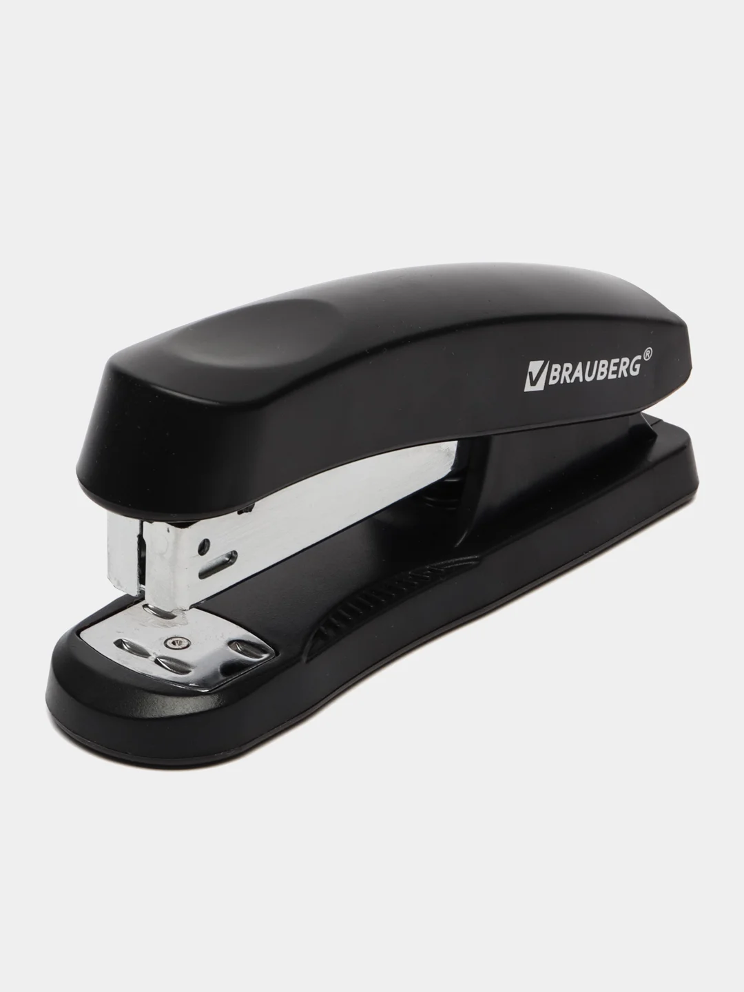 Степлер канцелярский для бумаги, скобы №24/6, 26/6 Brauberg "Standard+", до 30 листов