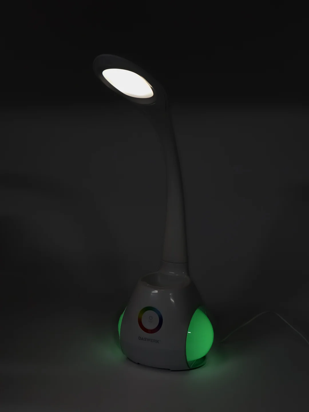 Лампа настольная Daswerk, 238328, светильник на стол led с органайзером, Bluetooth колонка