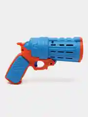 Генератор мыльных пузырей Brauberg Kids, 665149, пистолет детский, раствор 80 мл, игрушка