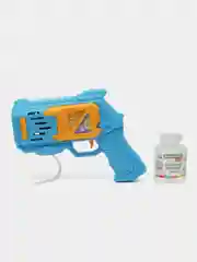Генератор мыльных пузырей Brauberg Kids, 665147, пистолет детский, раствор 80 мл, игрушка