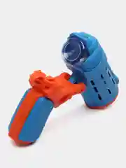 Генератор мыльных пузырей Brauberg Kids, 665149, пистолет детский, раствор 80 мл, игрушка