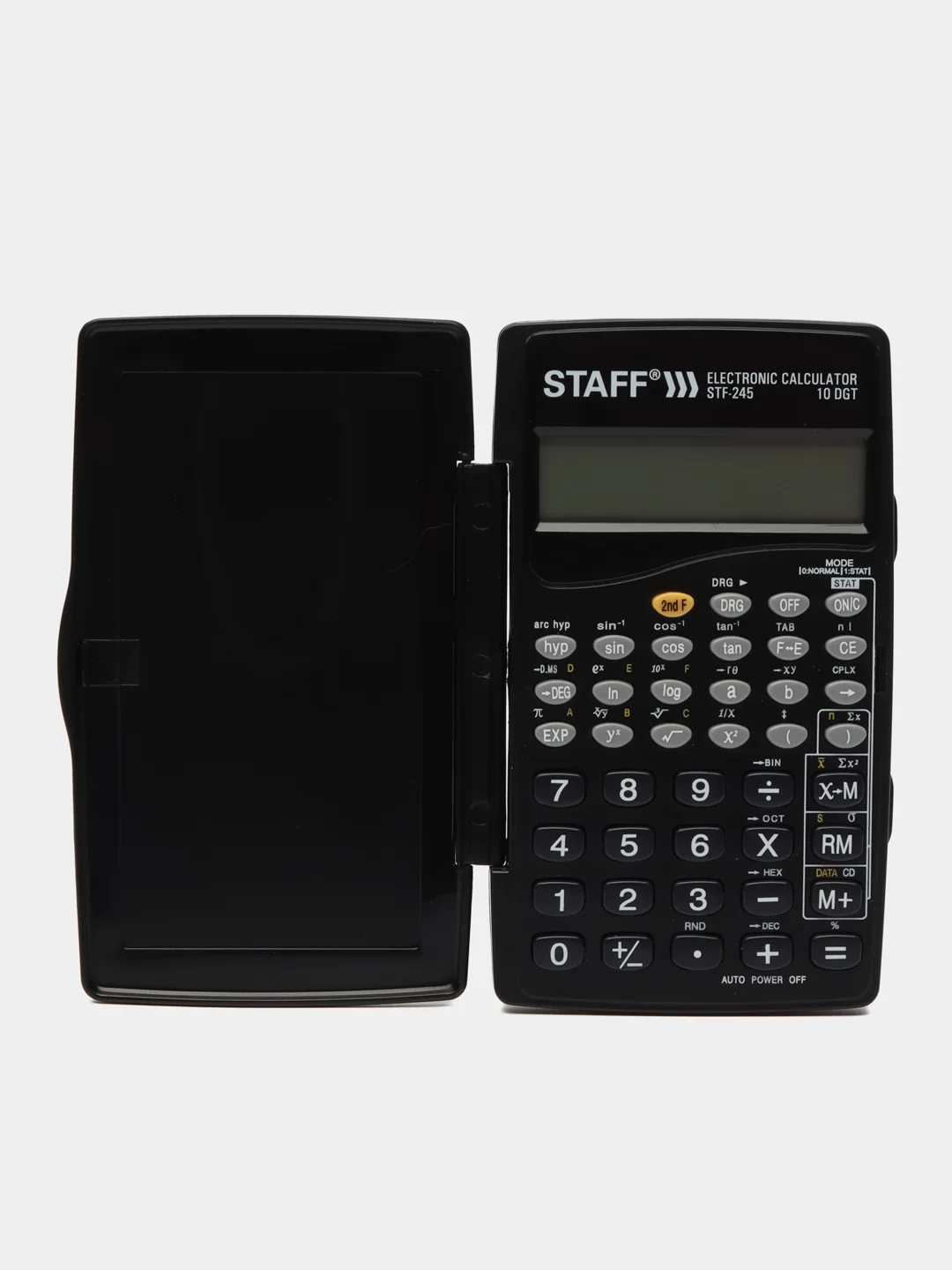 Калькулятор инженерный Staff Stf-245, Компактный (120х70 мм),128 функций,10 разрядов