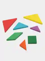 Головоломка Brauberg Kids, для детей деревянная Танграм от 3 лет, пазлы для малышей магнит