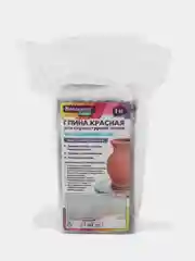 Глина для лепки 1 кг красная, готовая, размачиваемая, Brauberg Hobby