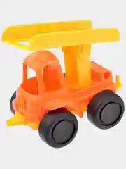 Оранжевый машинка пластиковая Нордик, 11,5 см