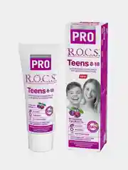 Зубная паста R.O.C.S. PRO Teens "Ягодная свежесть", для детей и подростков 8-18 лет, 74 г
