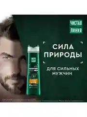 Шампунь против перхоти для мужчин Чистая Линия, 400 мл