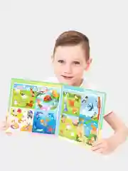 Развивающие магнитные пазлы-ассоциации Бигр "Животный мир", УД119