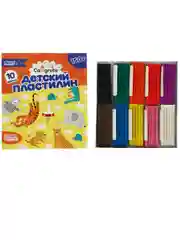 Пластилин 6 цветов, 10 цветов, 12 цветов