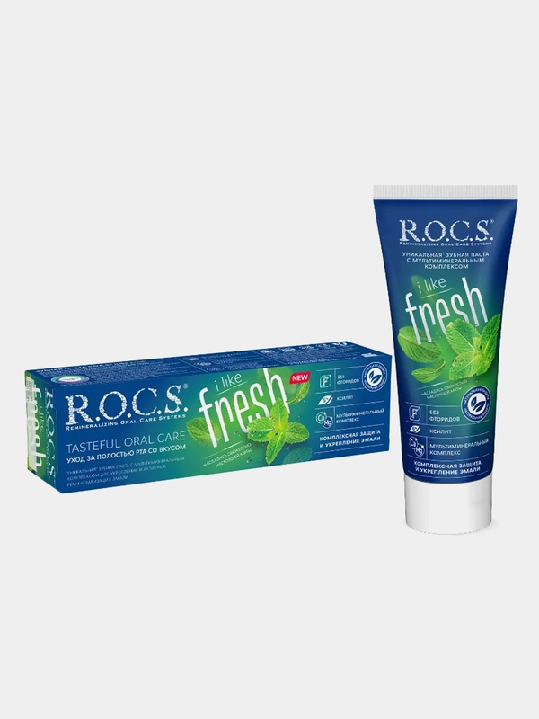 Зубная паста R.O.C.S. iLike Fresh, 74 г