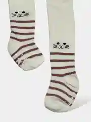 Серый меланж колготки для малышей, под подгузник
