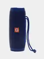 Синий портативная Bluetooth-колонка TG 157, с радио и светомузыкой, беспроводная